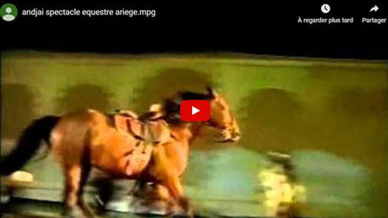 Andjai spectacle equestre ariege
