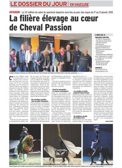 Cheval Passion 2018.01.17